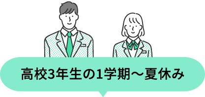 高校3年生の1学期～夏休み